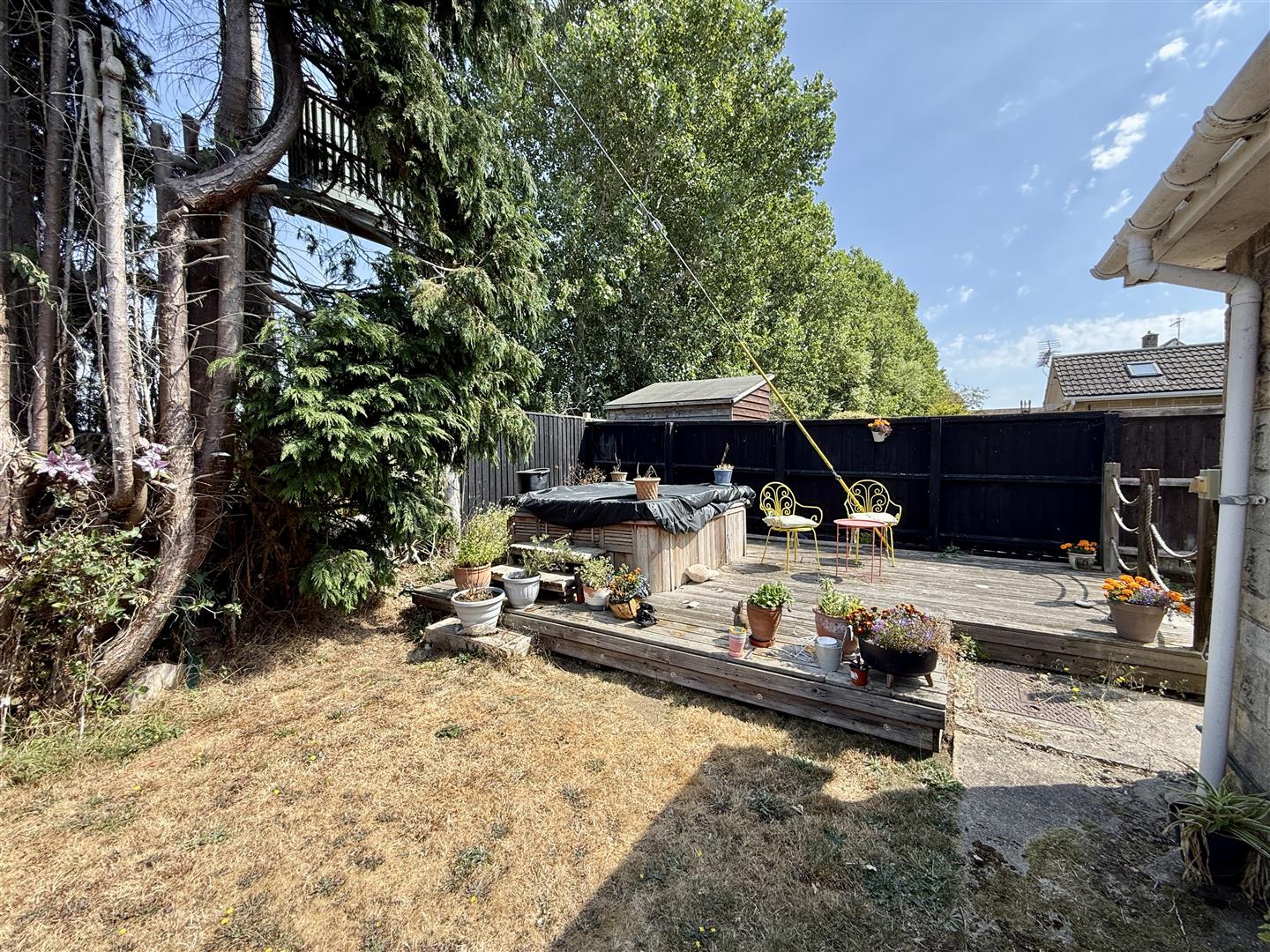 Rear Garden: